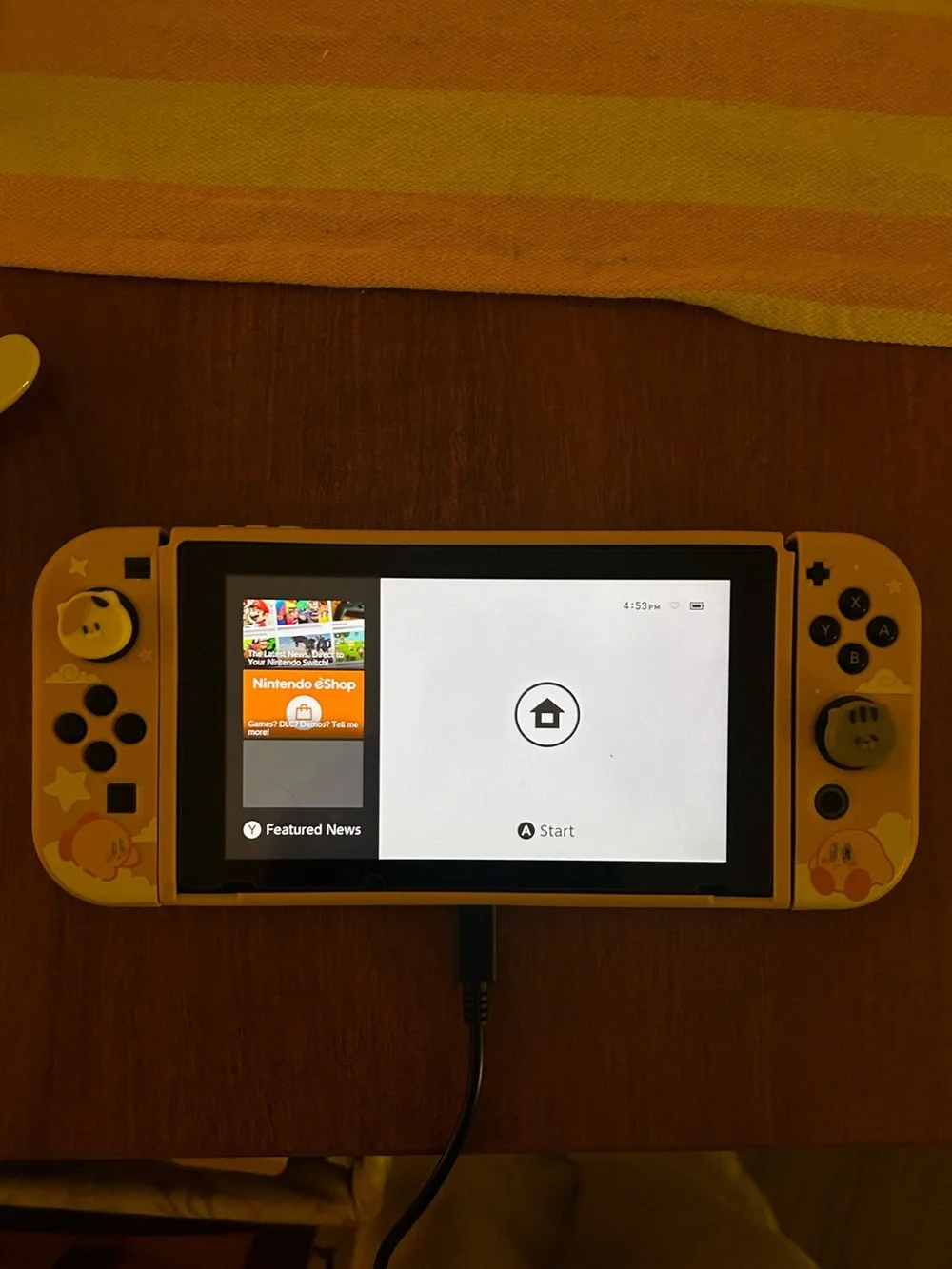 Nintendo Switch 1 Console with Pink Case